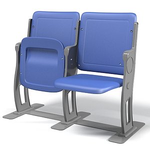 3d stadium seat model