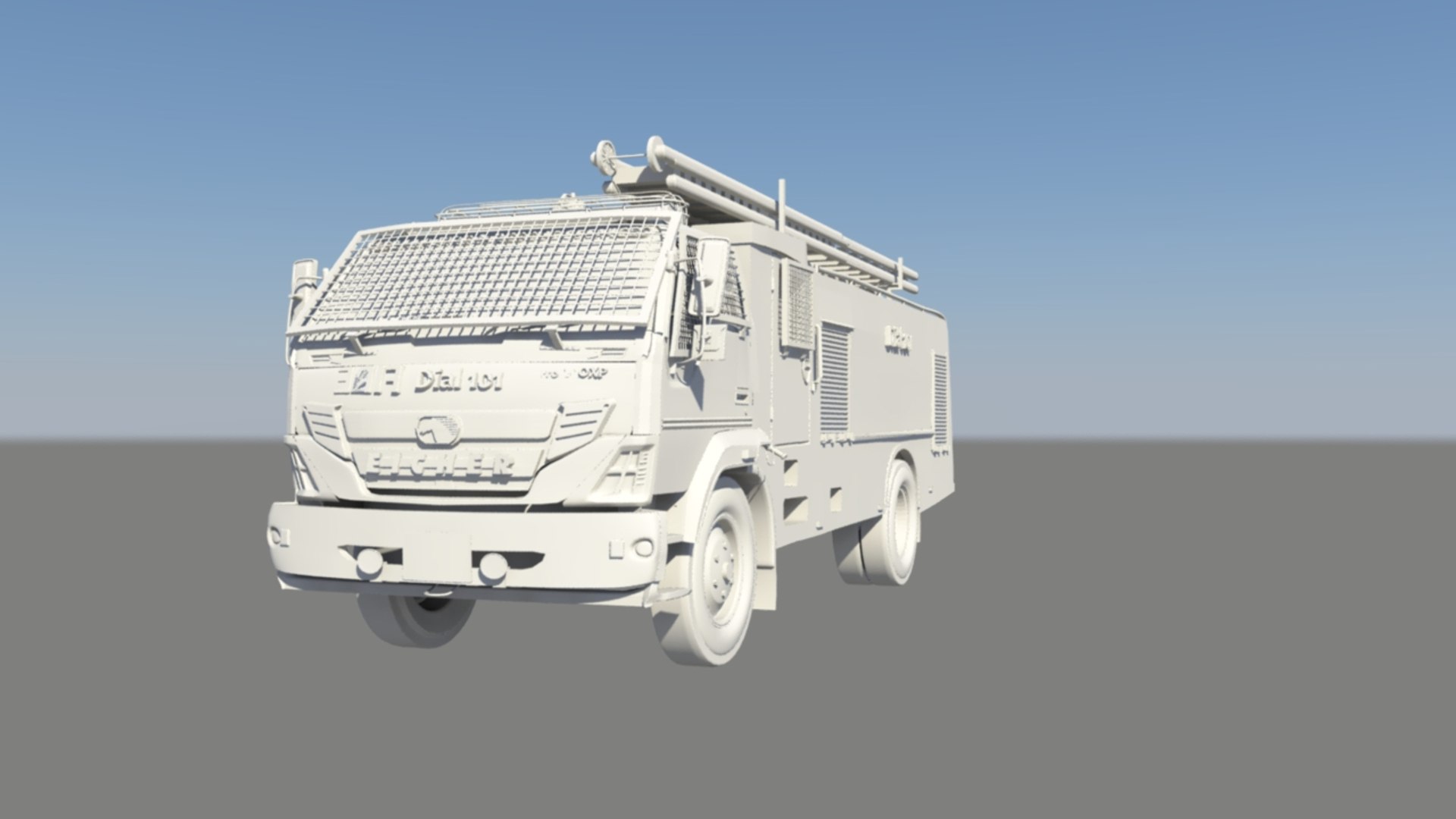 Service Truck 3D - TurboSquid 1297562
