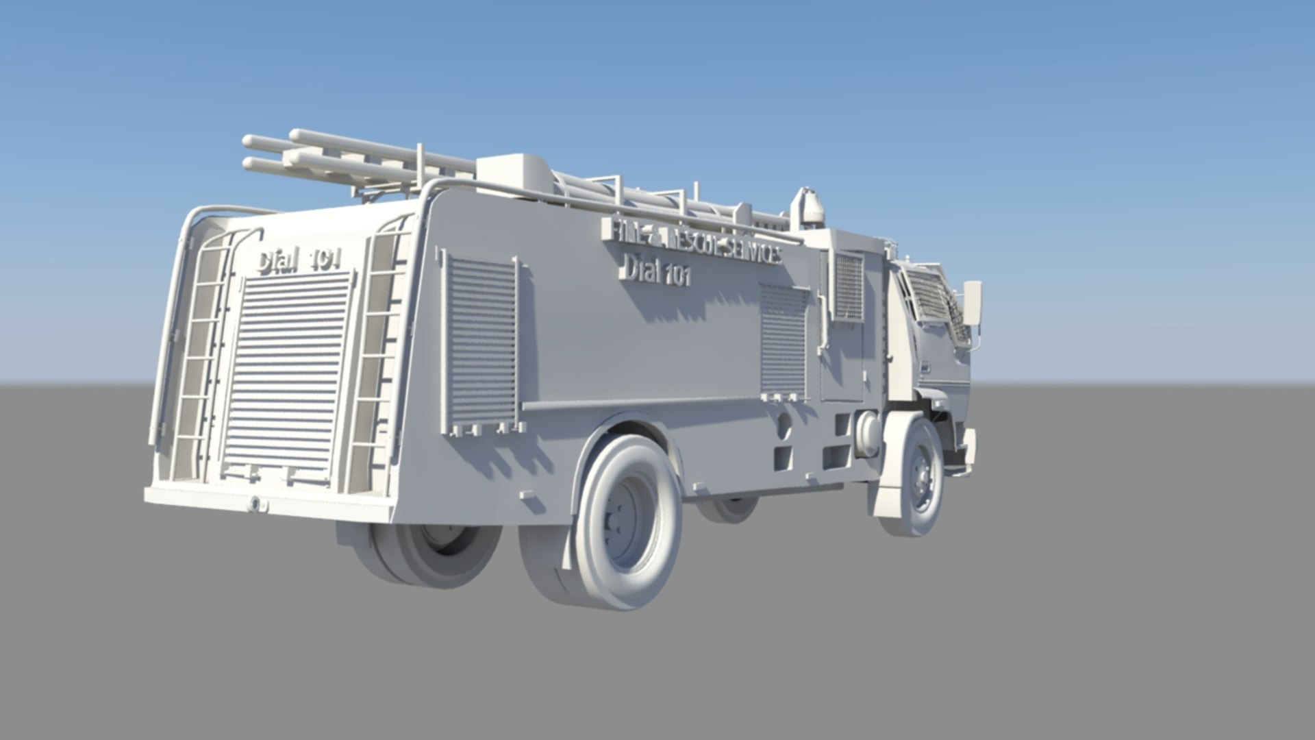 Service Truck 3D - TurboSquid 1297562