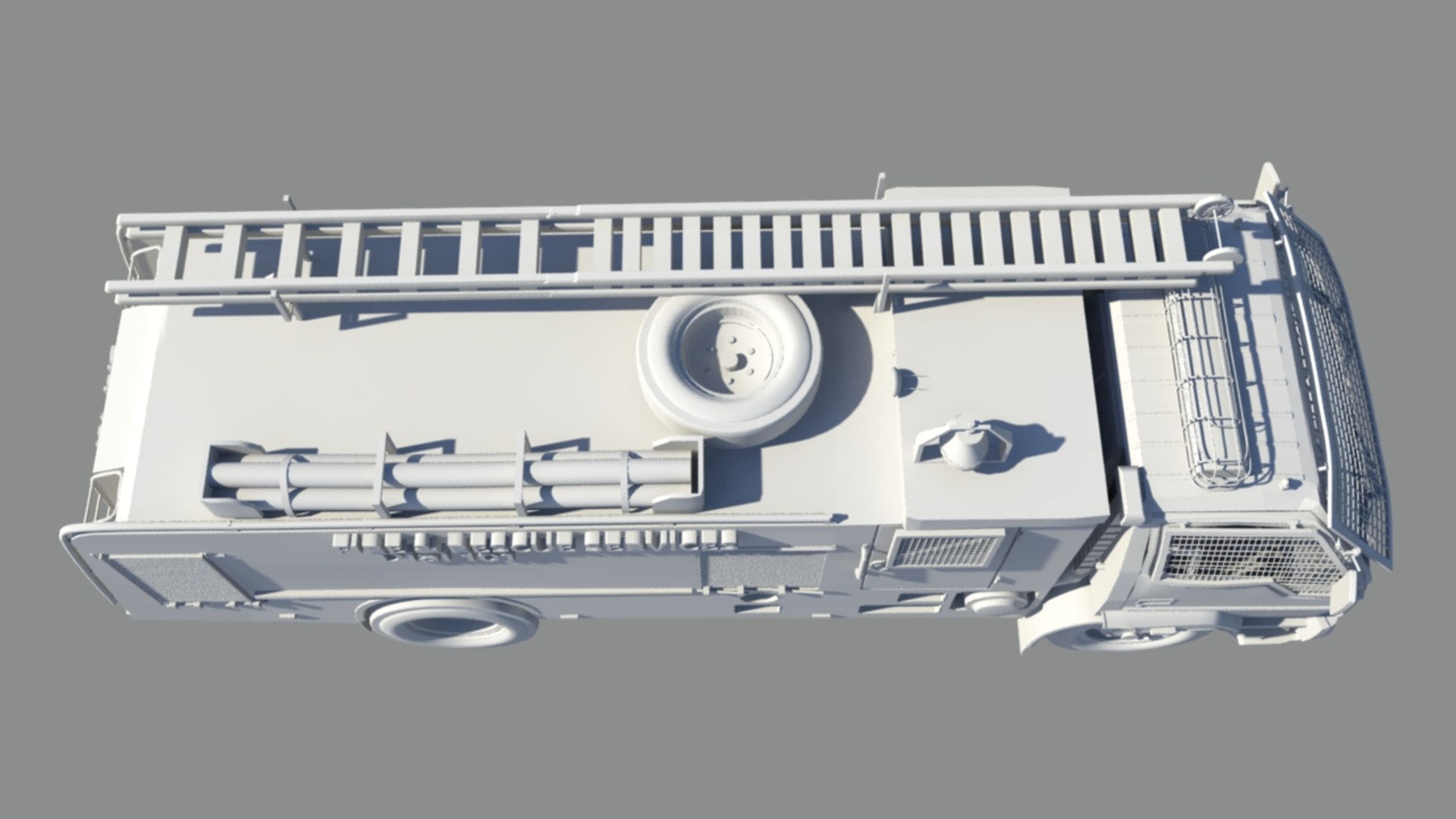 Service Truck 3D - TurboSquid 1297562