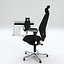 Kinnarps task chair and work desk