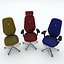 Kinnarps task chair and work desk