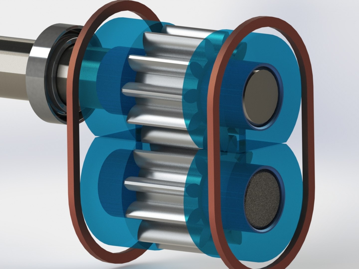 Hydraulic Gear Pump 3D Model TurboSquid 1643153