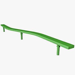 3d exterior balance beam model