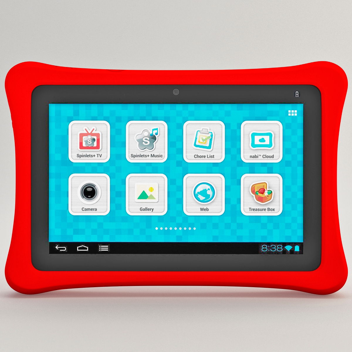 tablet fuhu nabi nabi2 3d model