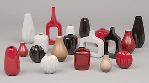 3d max calligaris vases