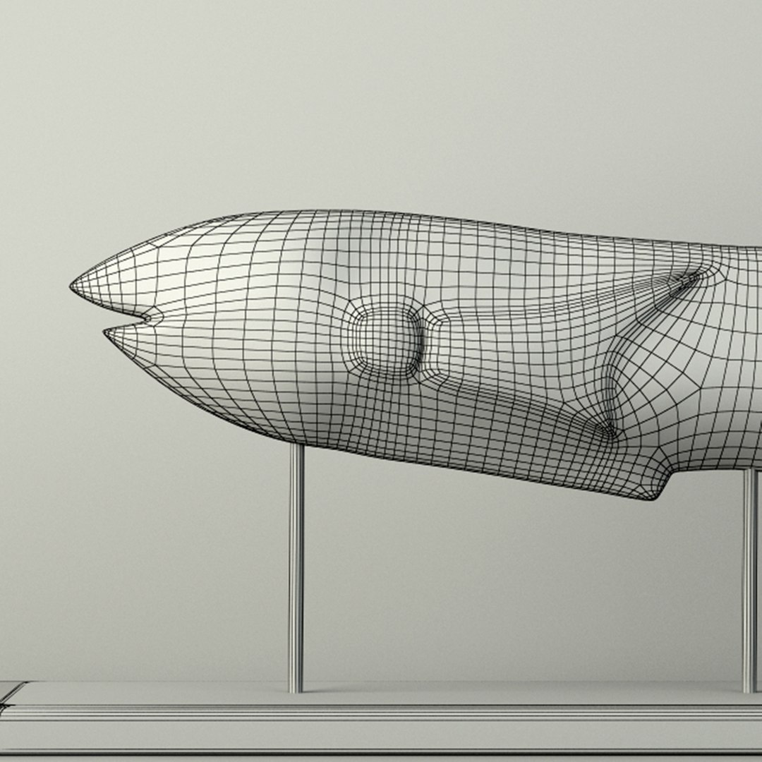 Hand Carved Wood Fish Model - TurboSquid 1275172