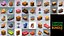 Pack de meubles low-poly