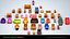 Pack de meubles low-poly