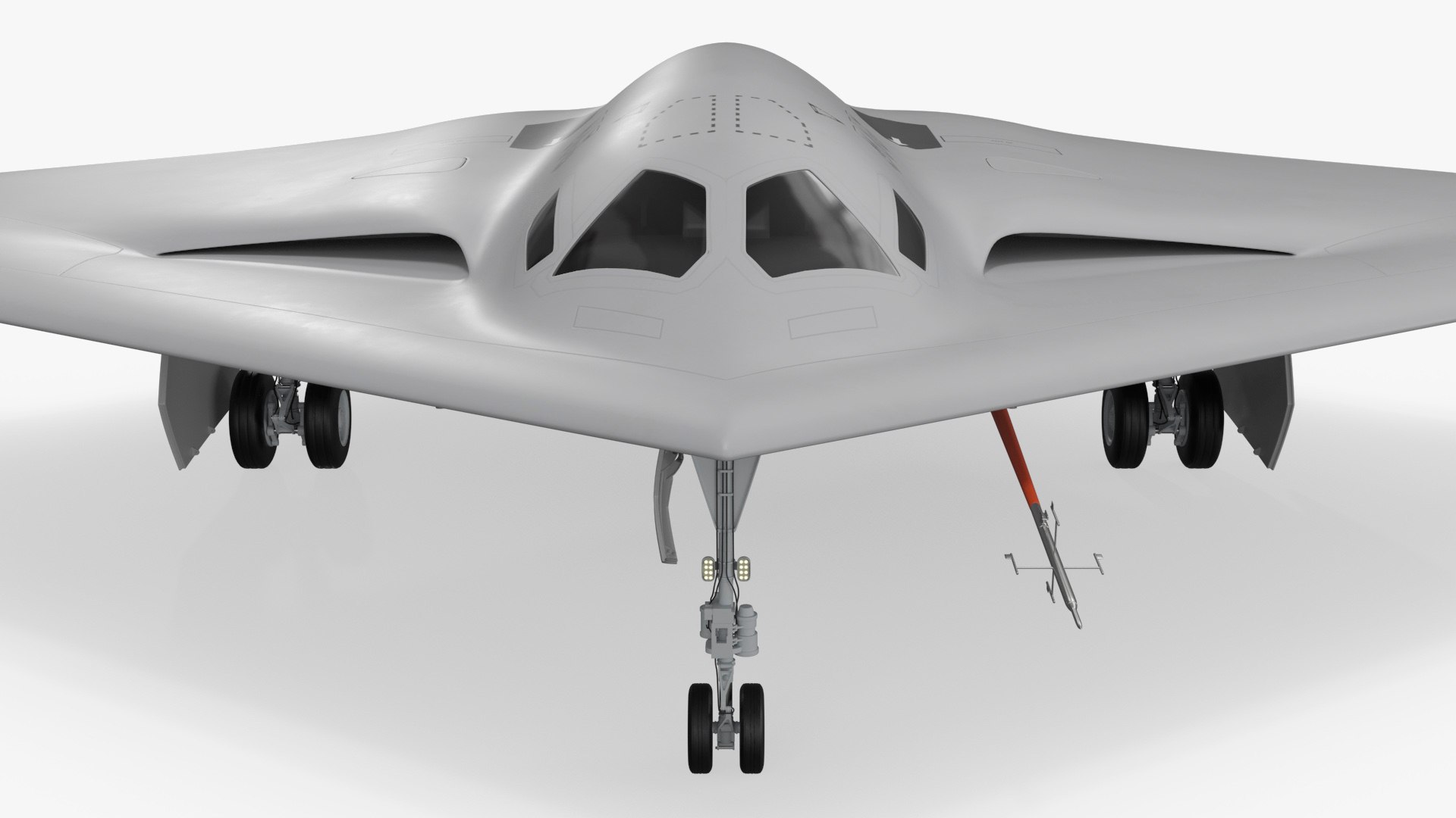 B-21 Raider Sixth Generation Bomber Used White Rigged For Maya 3D Model ...