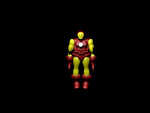 iron man 3d c4d