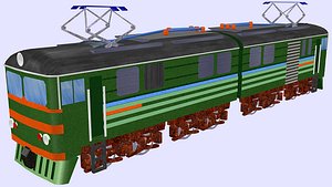 3D wl8 electric locomotive vl8