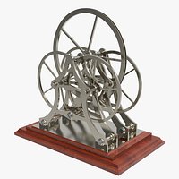 Friction Wheels from Atwood Machine