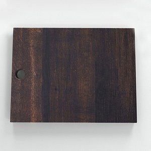 oxidized oak serving board 3D model