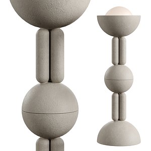 Moor Floor Light XL Lamp by Lisa Allegra 3D