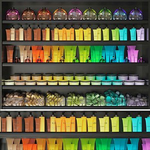 3D set beauty salons