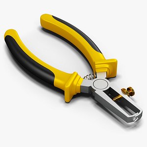 stripping pliers 3d model