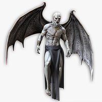 Count Dracula Vampire - Low Poly Realistic Monsters - Animation Fantasy Horror Boss - Enemy 15