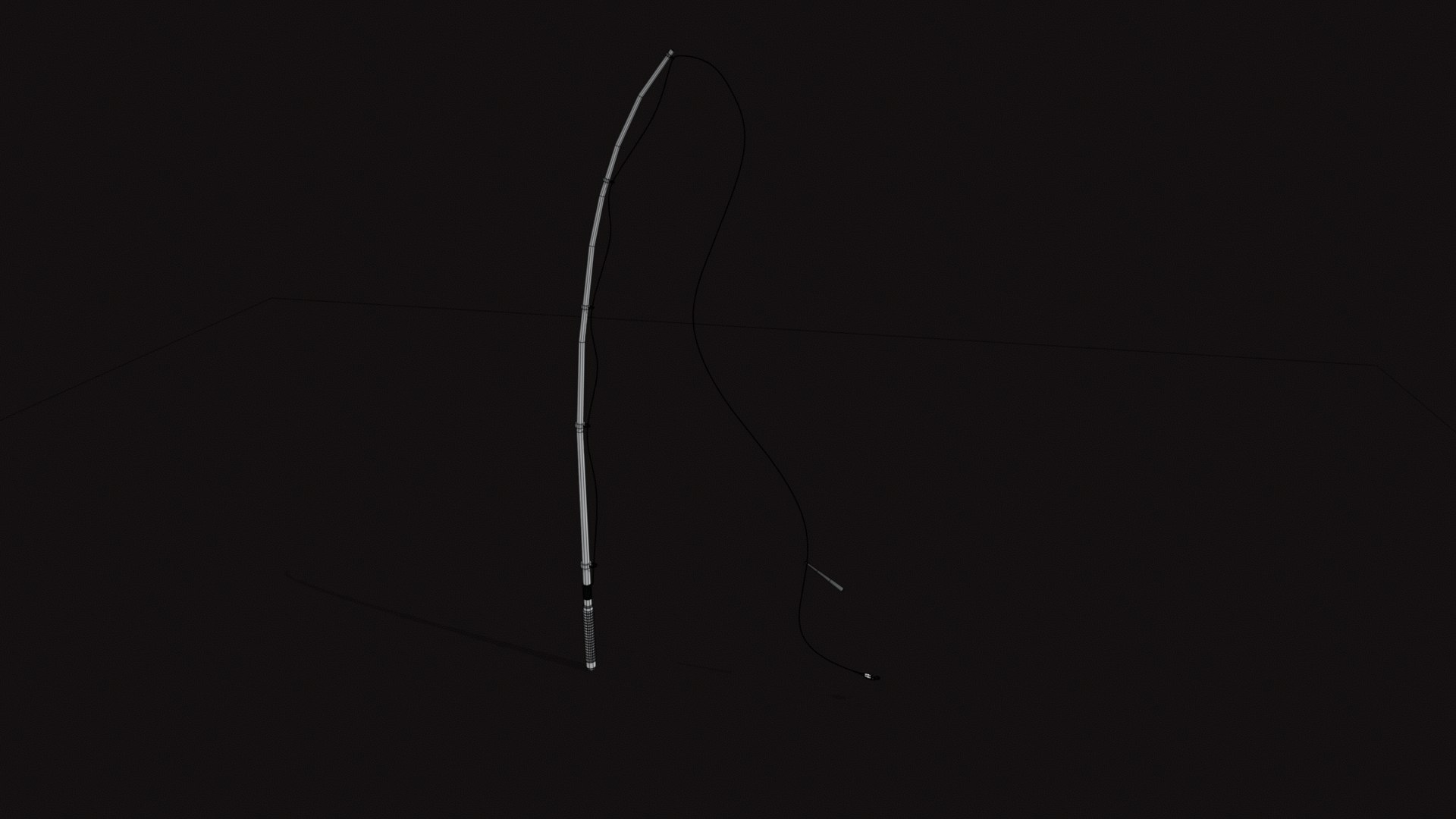 3D Medieval Fishing Rod 02 - TurboSquid 2326270