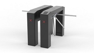 3D Turnstile Gate