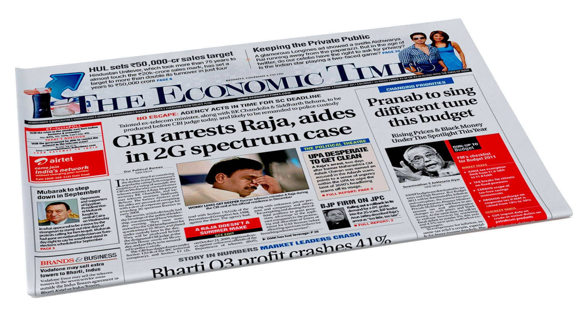 Newspaper model TurboSquid 2062963