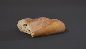 3D food bread