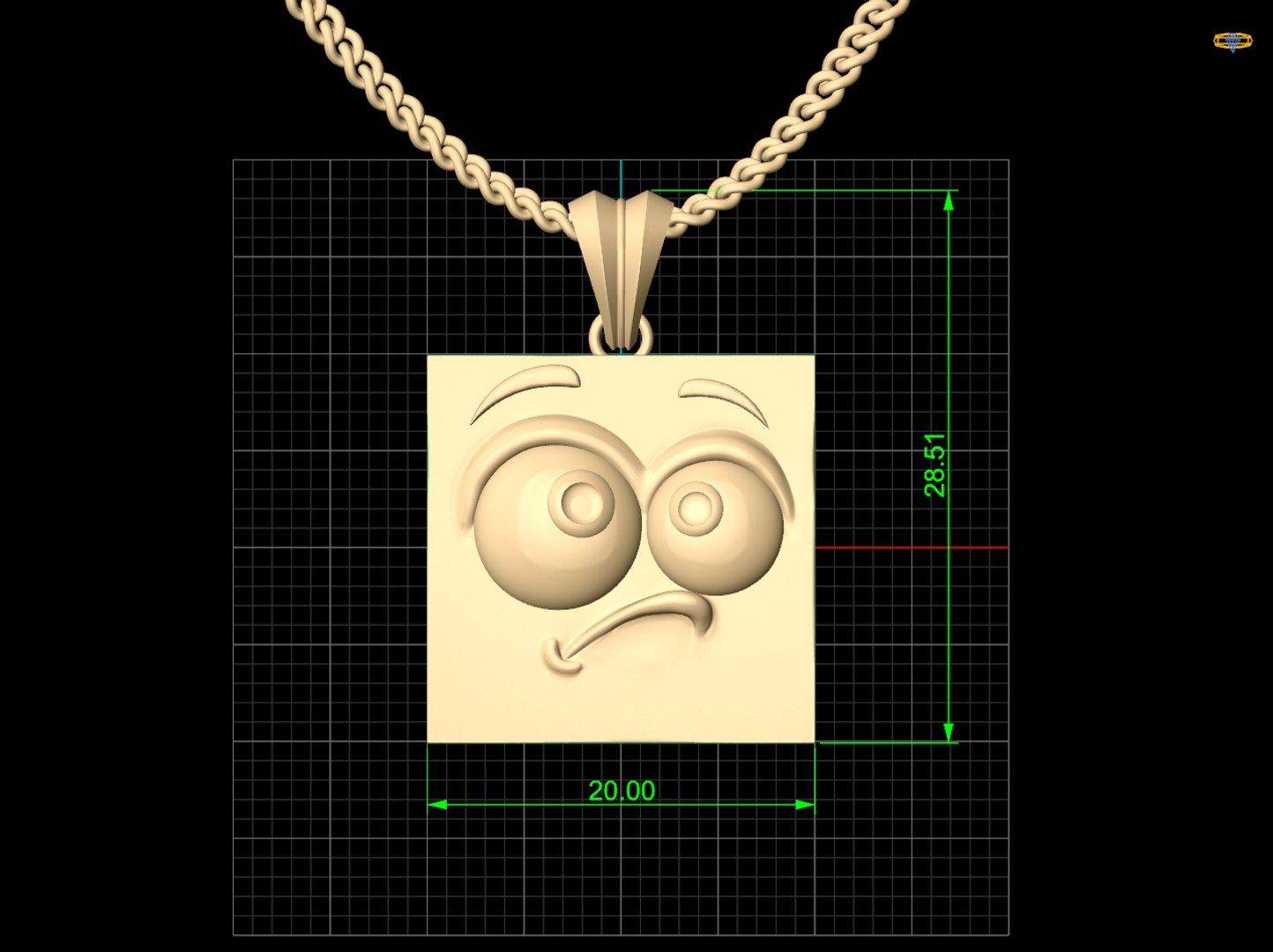 3D emoji pendant model https://p.turbosquid.com/ts-thumb/VW/bAlsiC/nh/measures/jpg/1766255261/1920x1080/fit_q87/7a33aa8062e10bebb0640d00bf27344bcb27d054/measures.jpg