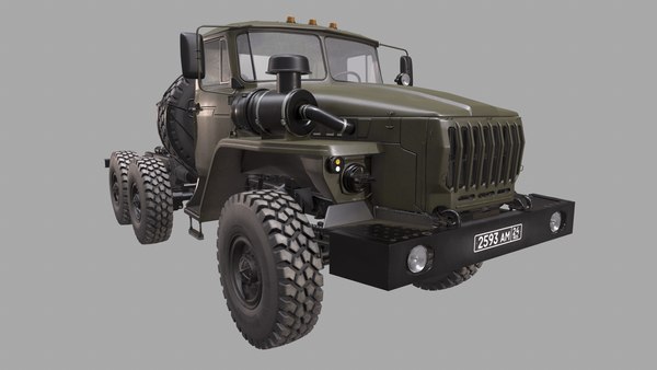 Ural 4320 3D Models For Download | TurboSquid