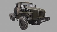 RUSSIAN MILITARY TRUCK URAL-4320