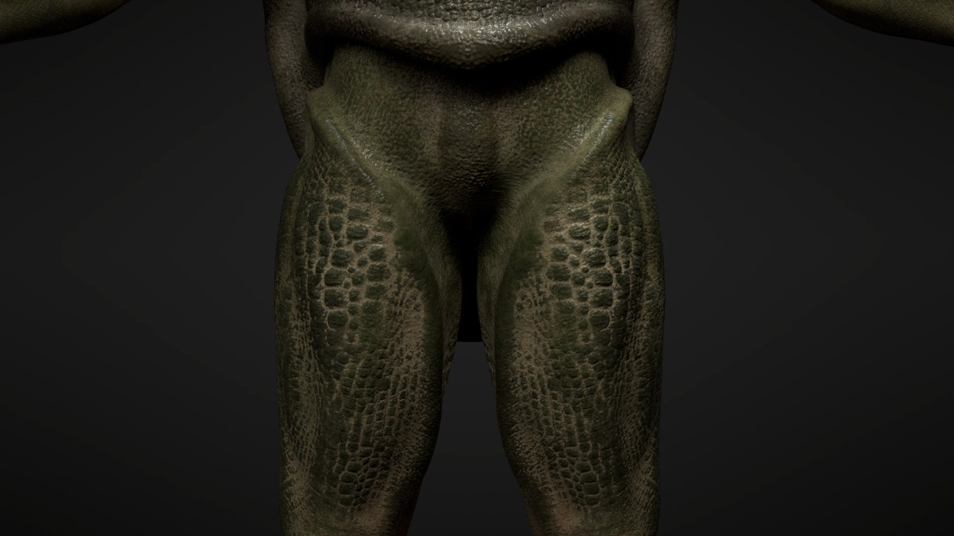 3D Kappa Swamp Monster Model - TurboSquid 2272585