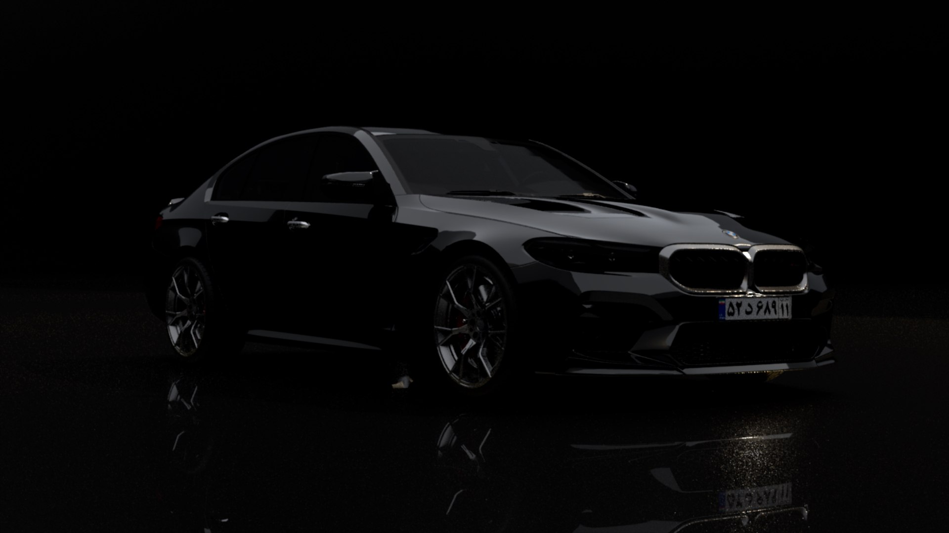 BWM M5 3D Model - TurboSquid 2278461