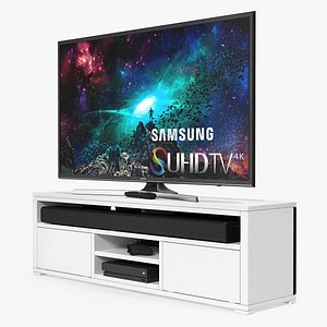living room tv cabinet 3D