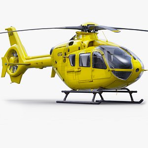 3d eurocopter multitask h135 model