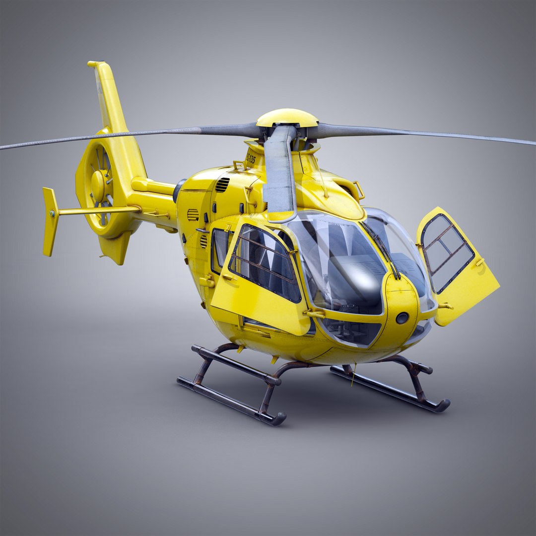 3d Eurocopter Multitask H135 Model