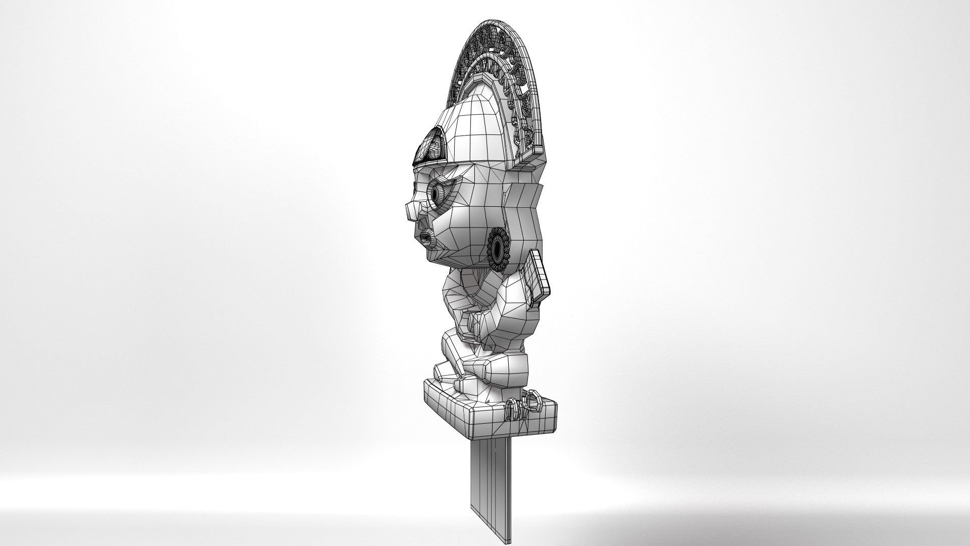 3D Model Incan Idol - TurboSquid 1514478