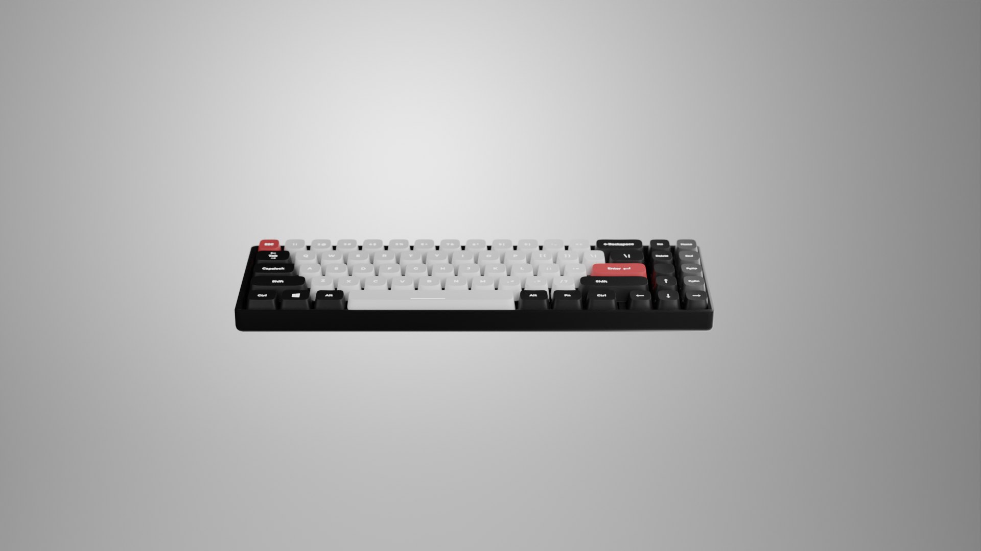 3D Model Mechanical Standard Keyboard TurboSquid 2146480