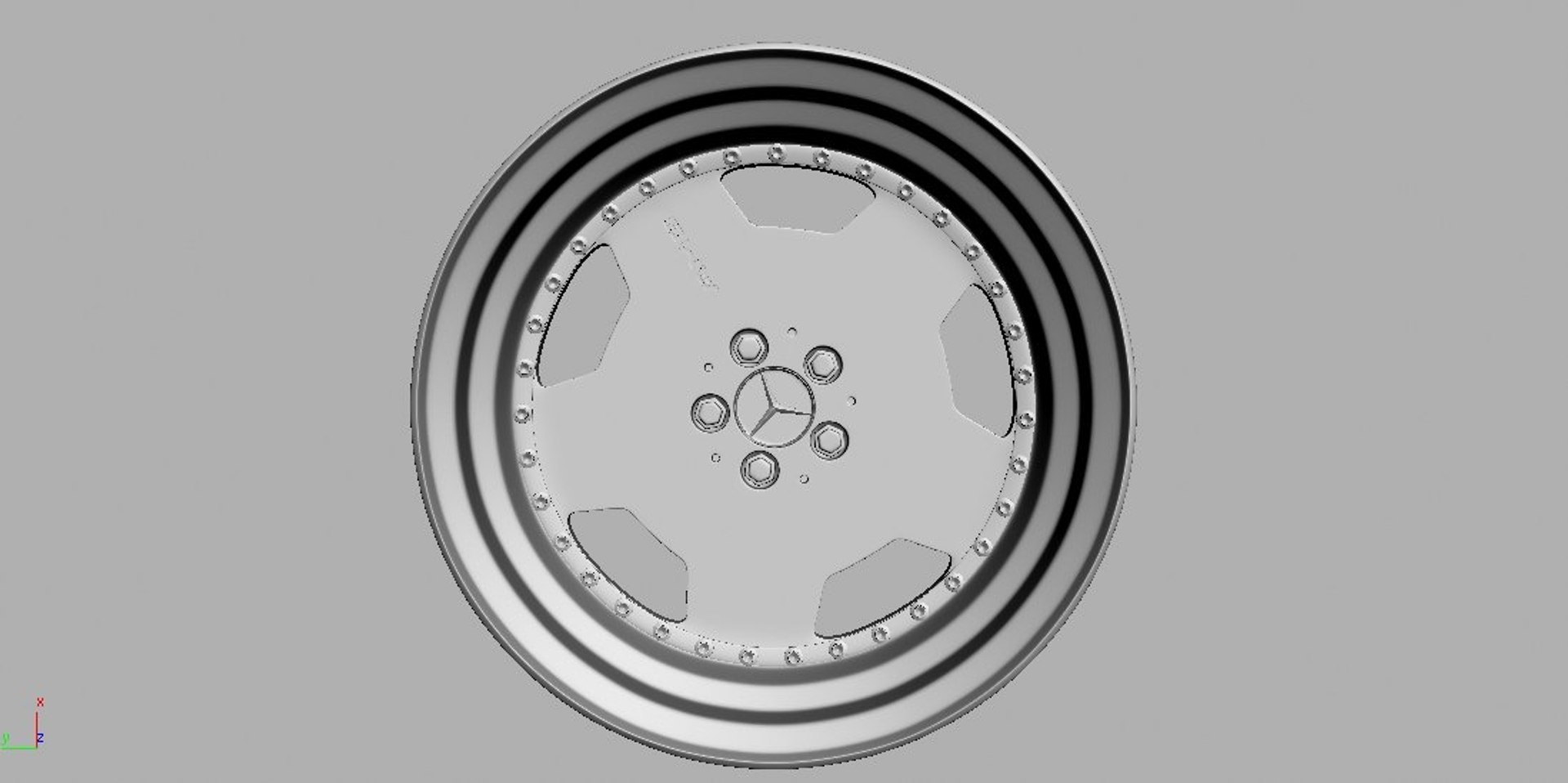 Amg Monoblock 3d Model