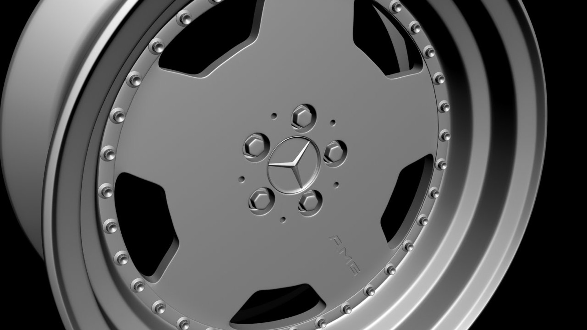 Amg Monoblock 3d Model