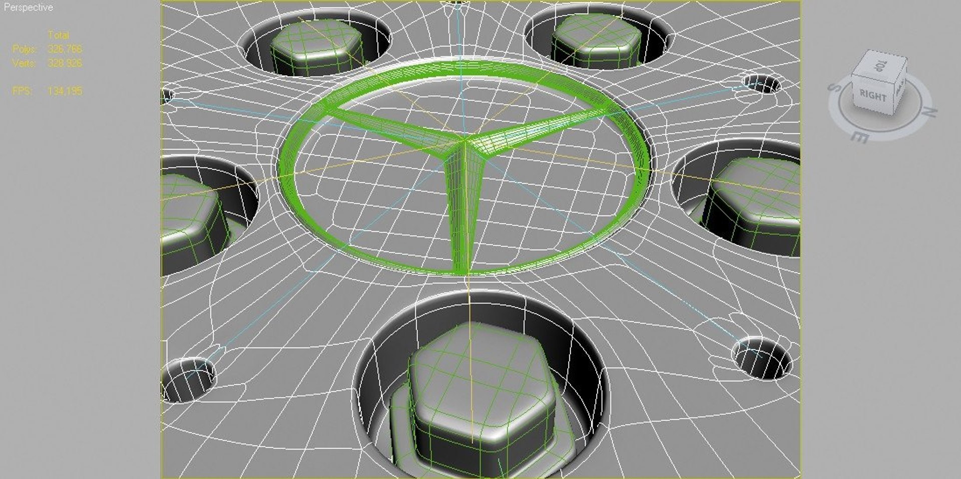 Amg Monoblock 3d Model