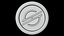 Pacote de 20 moedas de criptomoeda com estilo cartoon