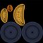 Pacote de 20 moedas de criptomoeda com estilo cartoon