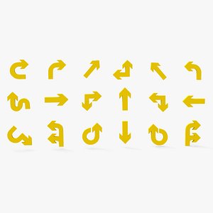 Arrow Collection 3D model