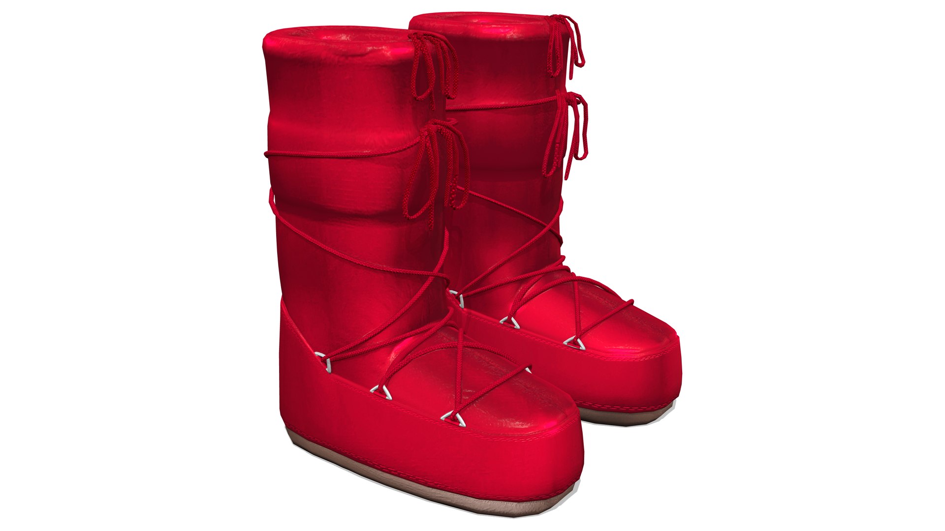 Snowboots 3D model - TurboSquid 2072445