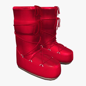 Snowboots 3D model