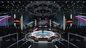 Virtual TV Studio Entertainment Set 2
