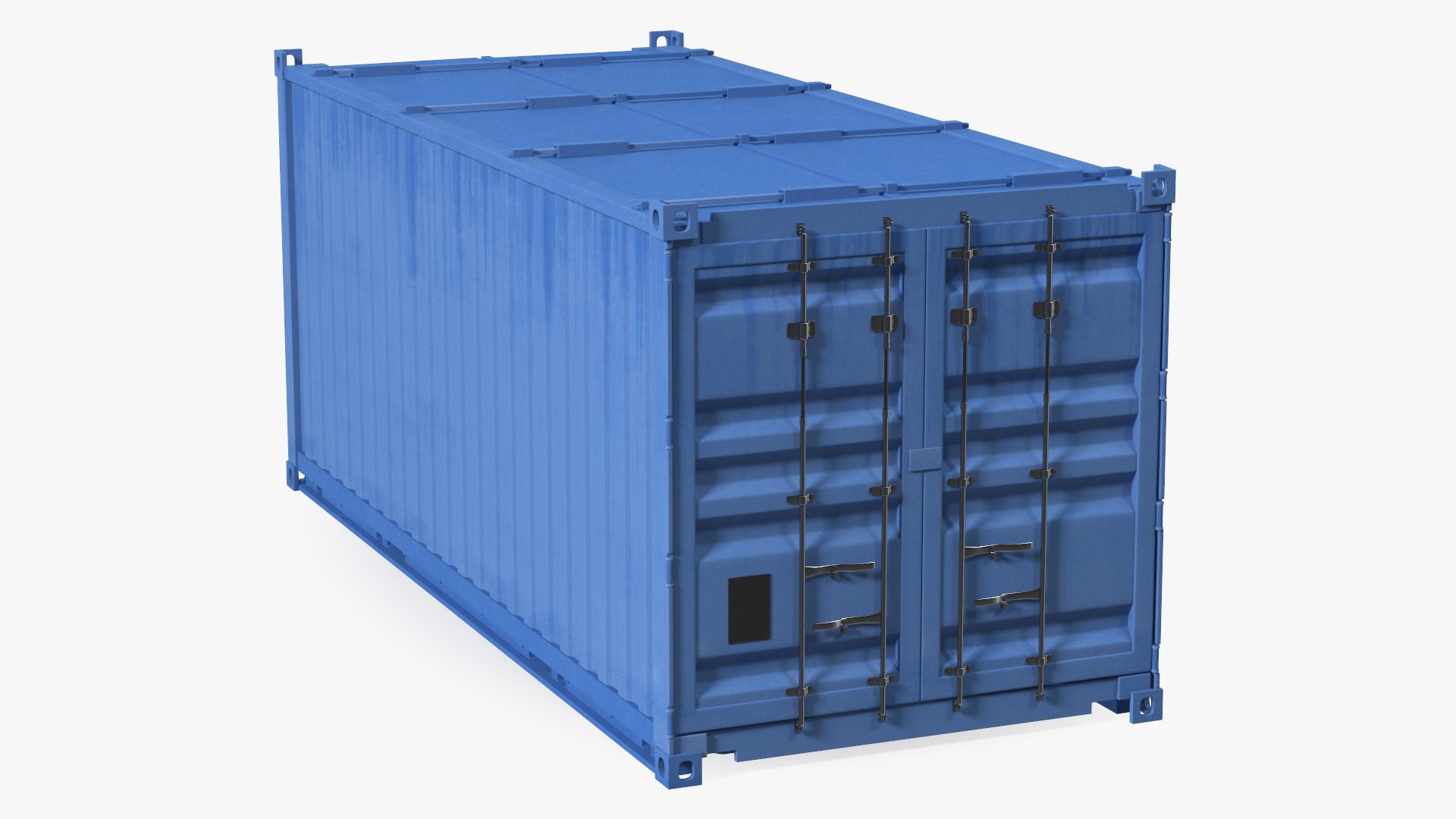 Shipping Container 3D model preview