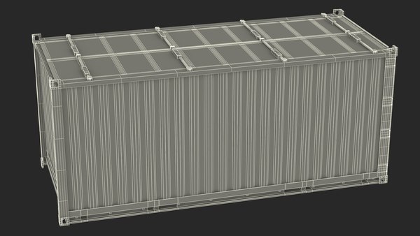 modelo 3d Contenedor de envío - TurboSquid 2228922