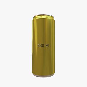 330 ml 3D model