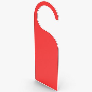 Hotel Room Door Tag
