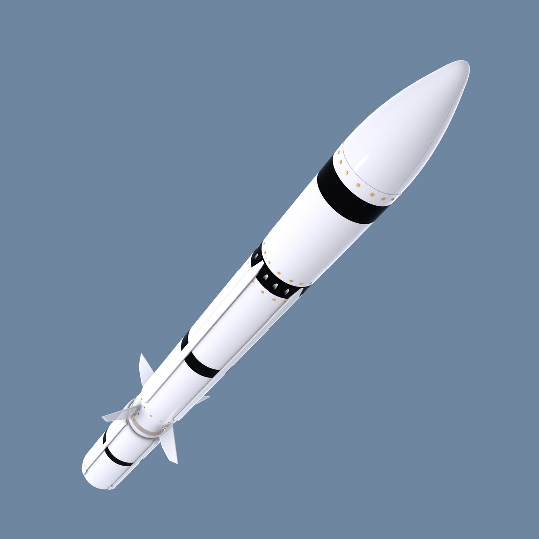 Rim-161 Missile Sm-3 Model - TurboSquid 1331599